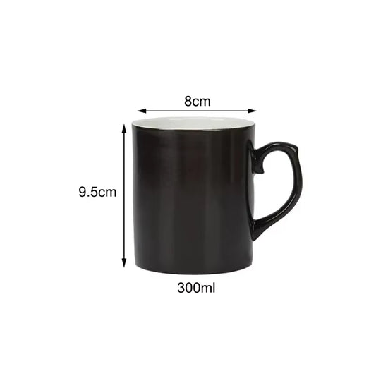DIY Photo Mugs Heat Sensitive Ceramic Color Changing Coffee Mugs Custom Discoloration Coffee Cup Funny Mug Anime Drinkware Cups