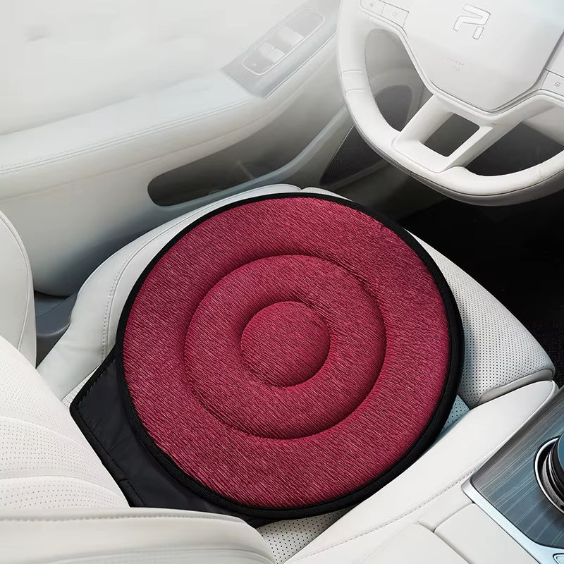 360 Degree Rotating Car Seat Cushion Pregnant Women Elderly People Children Auto Mounted Multifunctional Movable Seat Cushions