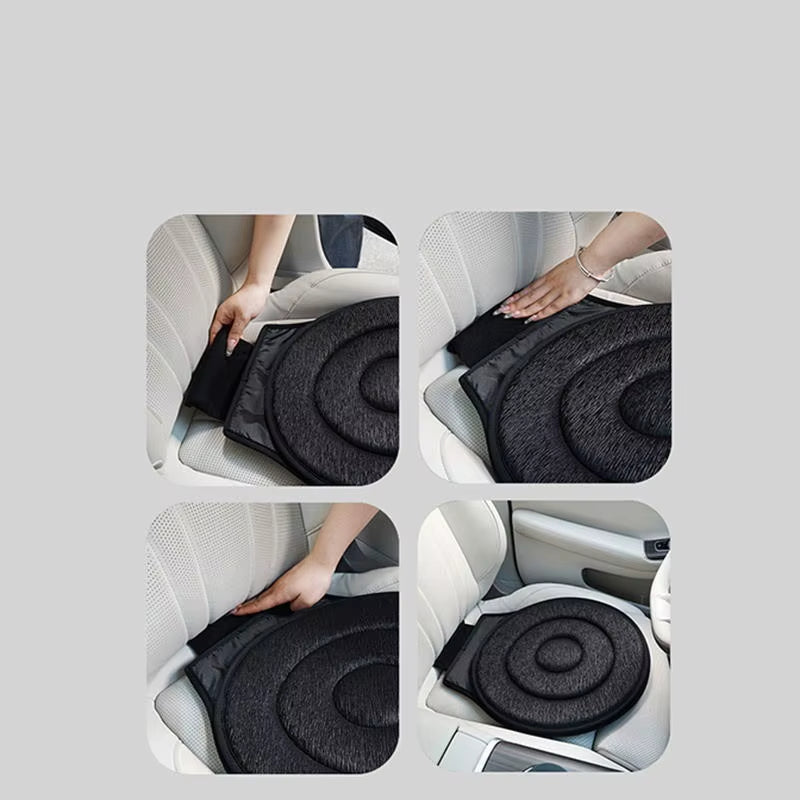 360 Degree Rotating Car Seat Cushion Pregnant Women Elderly People Children Auto Mounted Multifunctional Movable Seat Cushions